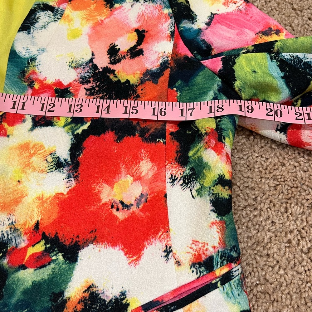 NWOT OVI Floral Blazer - Picture 4 of 7